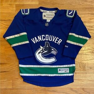 Vancouver Canucks YOUTH Hockey Jersey